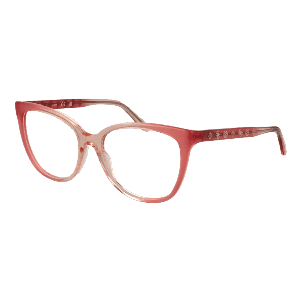 Рамки за очила Guess GU50114 55074 в роза рамка — изглед отпред