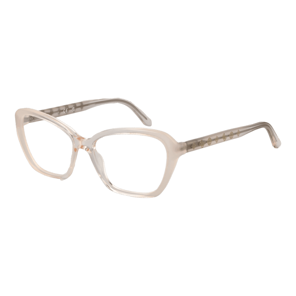 Рамки за очила Guess GU50115 52025 в бяла рамка — изглед отпред