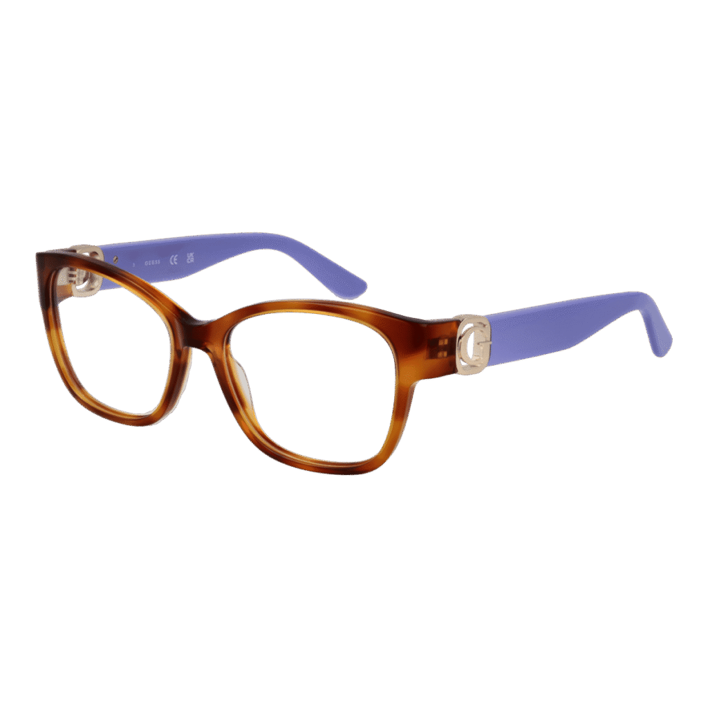 Рамки за очила Guess GU50120 52053 в кафява рамка — изглед отпред