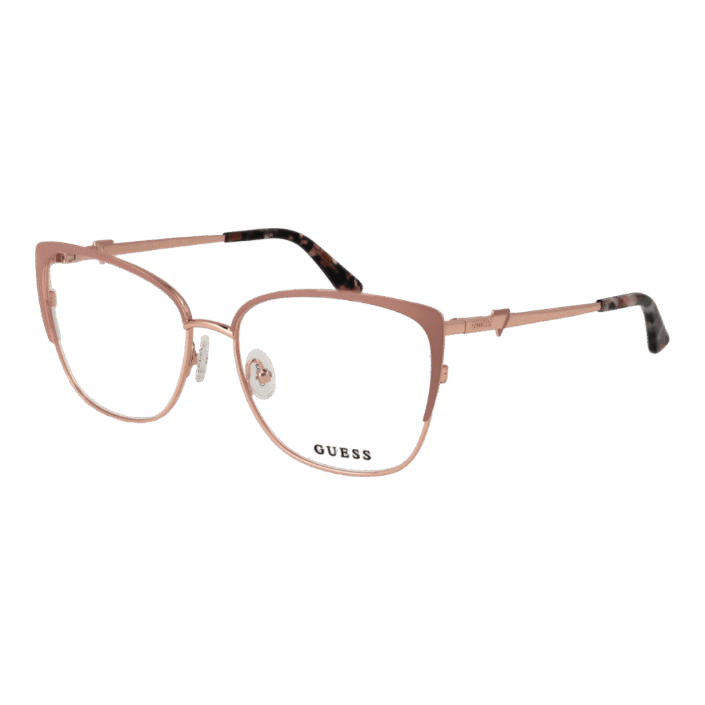 Рамки за очила Guess GU2814 57058 в розово злато рамка — изглед отпред