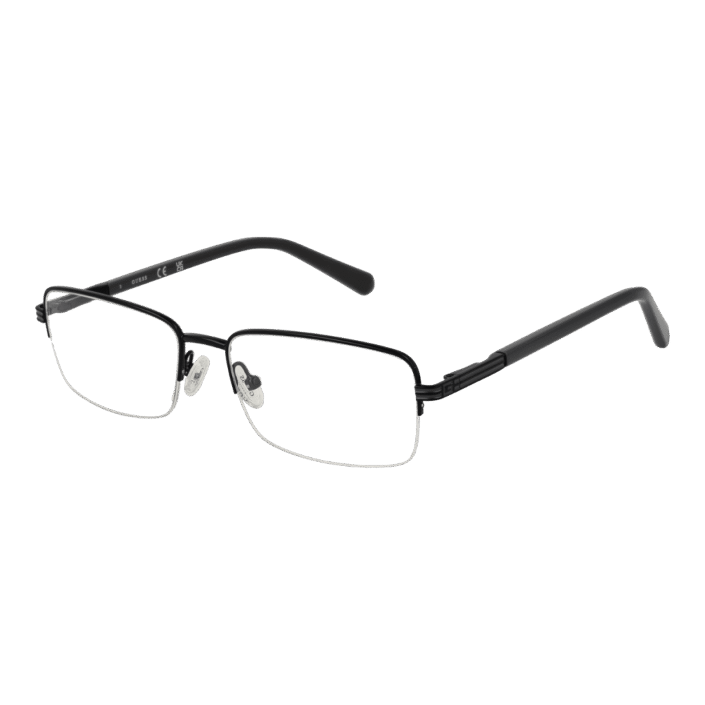 Рамки за очила Guess GU50044 55001 в черна рамка — изглед отпред