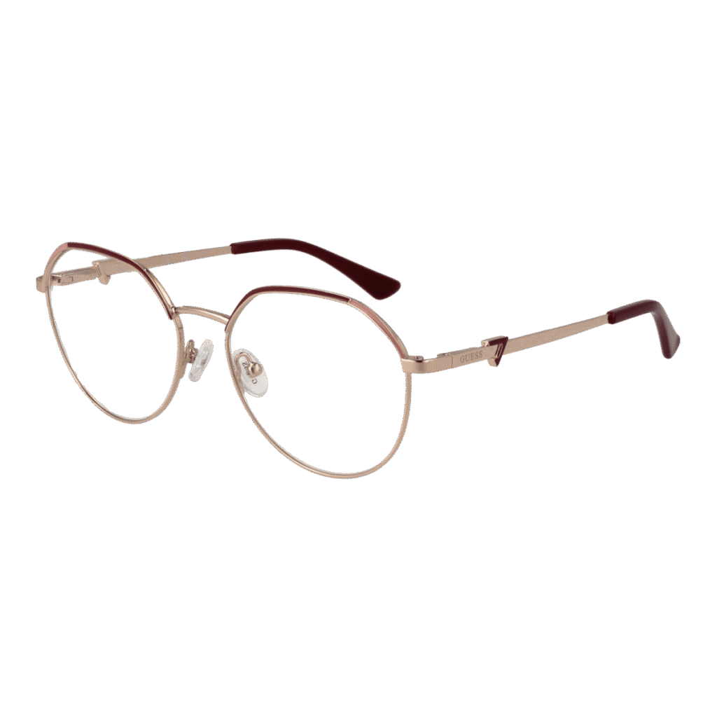 Рамки за очила Guess GU2866 53069 в розово злато рамка — изглед отпред