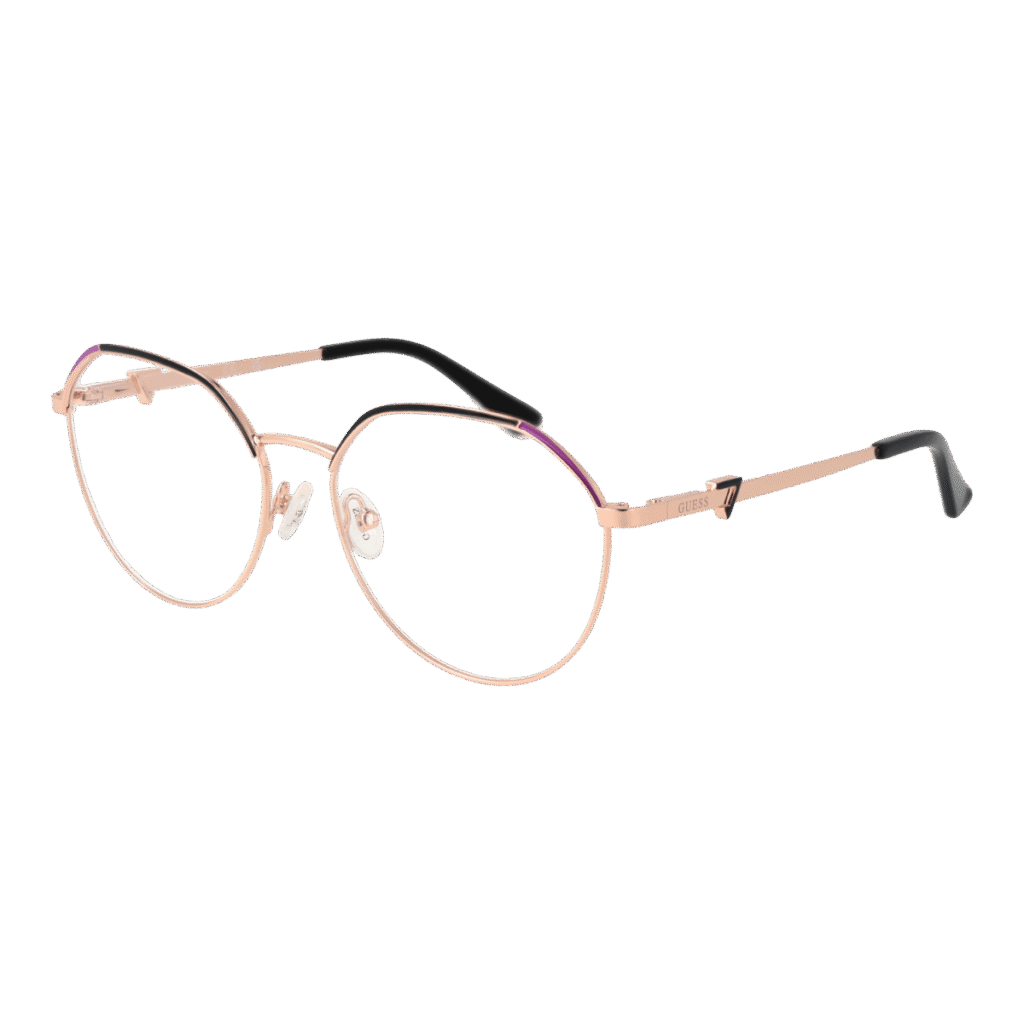 Рамки за очила Guess GU2866 55005 в златиста рамка — изглед отпред