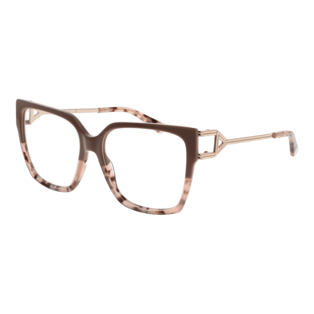 Рамки за очила Guess GU2910 55059 в бежова рамка — изглед отпред