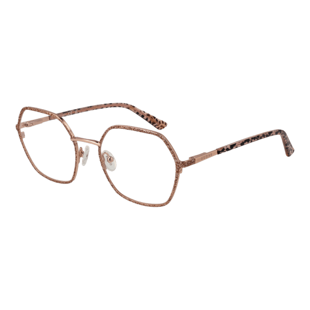 Рамки за очила Guess GU2912 53028 в розово злато рамка — изглед отпред