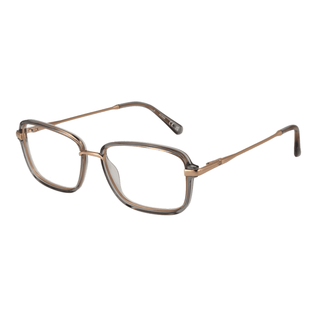 Рамки за очила Guess GU50099 54020 в сива рамка — изглед отпред