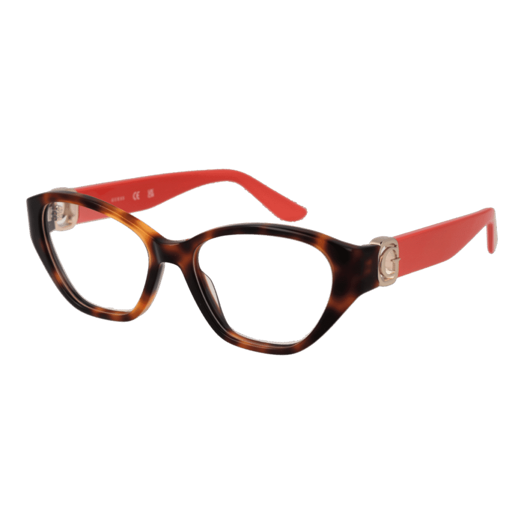 Рамки за очила Guess GU50119 51052 в кафява рамка — изглед отпред