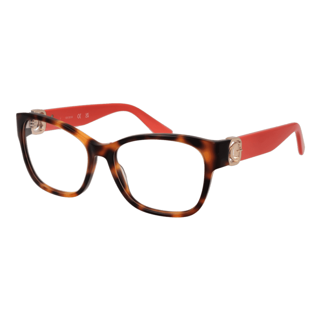 Рамки за очила Guess GU50120 54052 в кафява рамка — изглед отпред