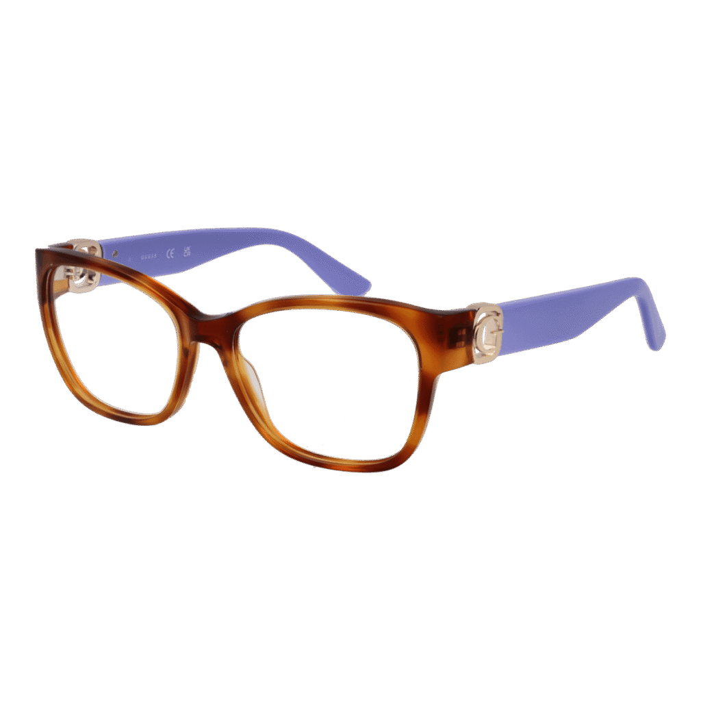 Рамки за очила Guess GU50120 54053 в кафява рамка — изглед отпред