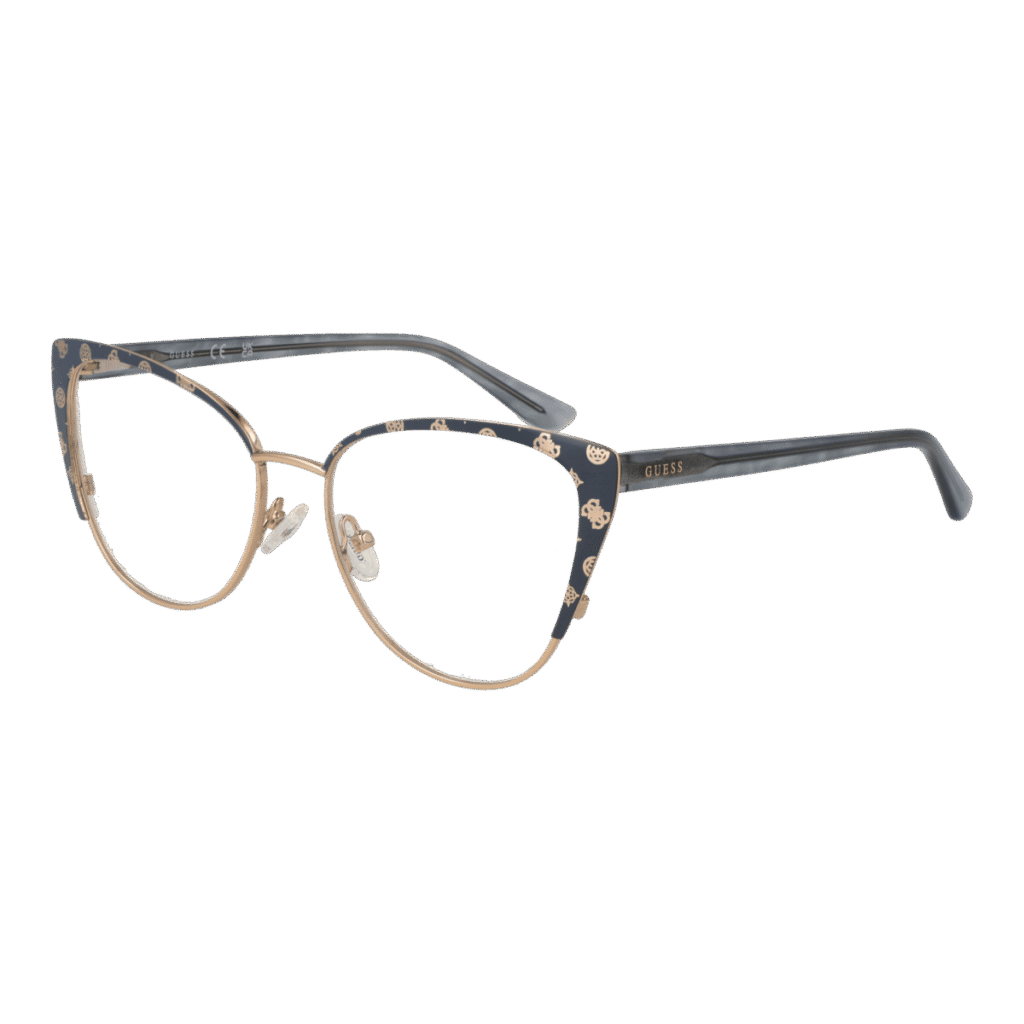 Рамки за очила Guess GU50121 53020 в сива рамка — изглед отпред