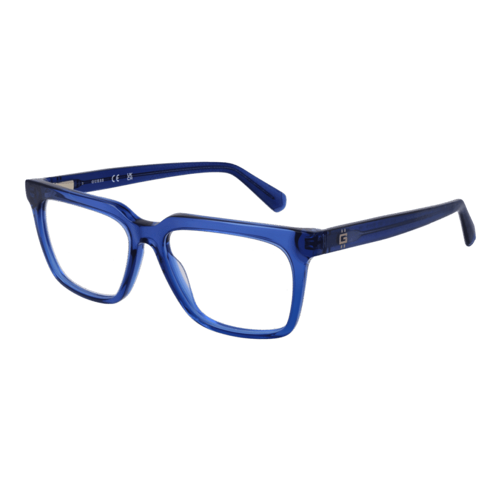 Рамки за очила Guess GU50133 53090 в синя рамка — изглед отпред