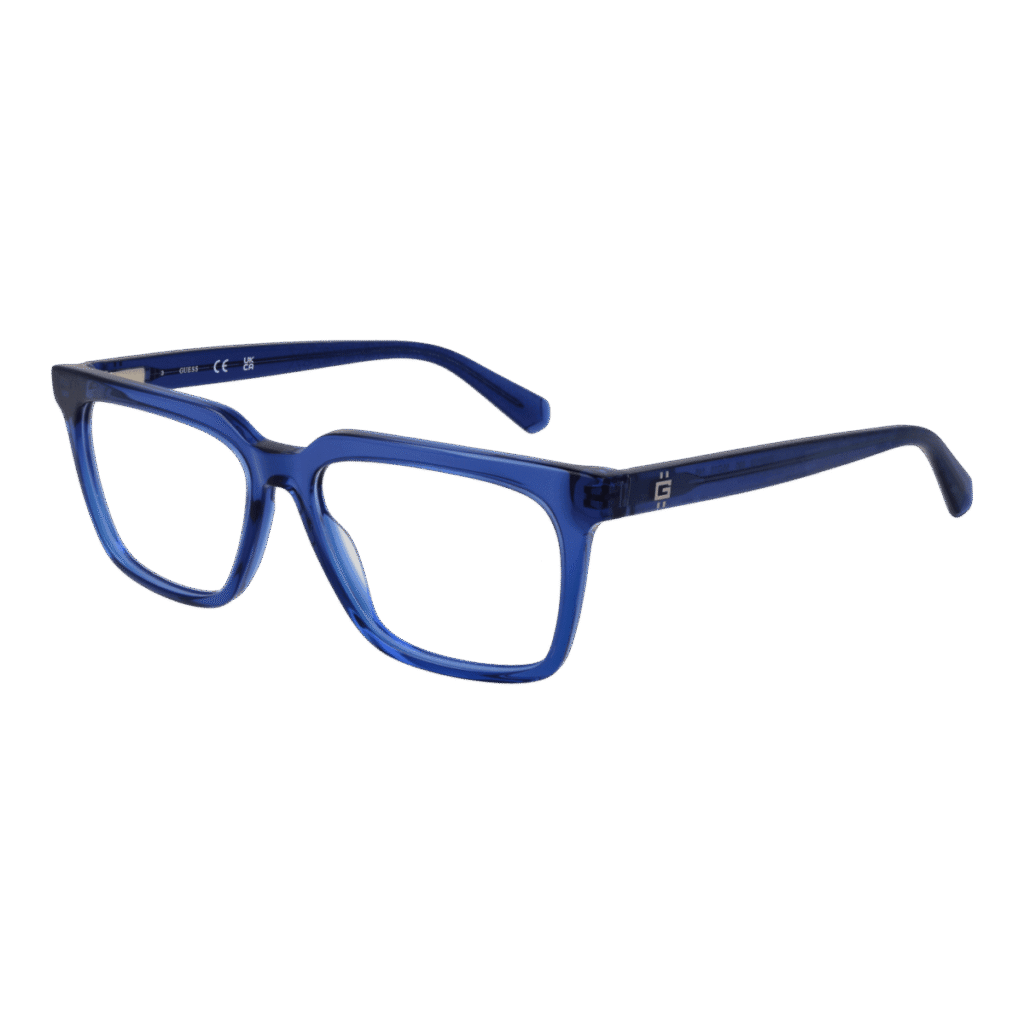 Рамки за очила Guess GU50133 55090 в синя рамка — изглед отпред