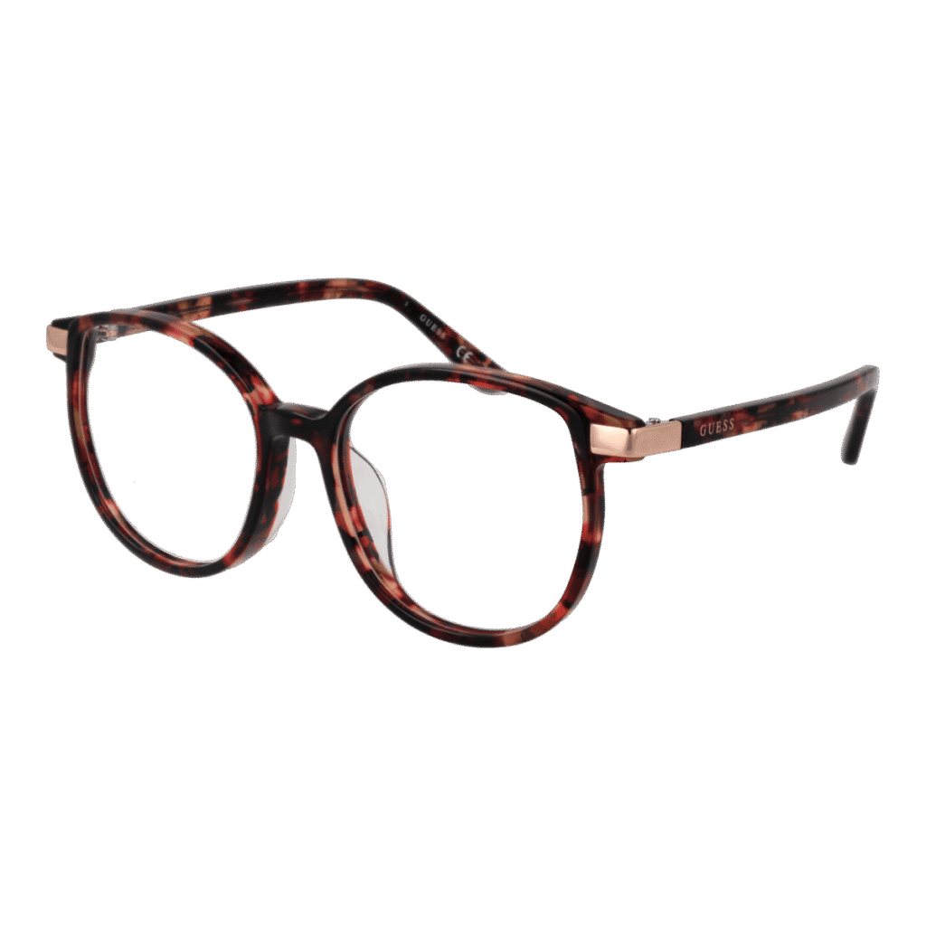 Рамки за очила Guess GU50157-D 52069 в кафява рамка — изглед отпред