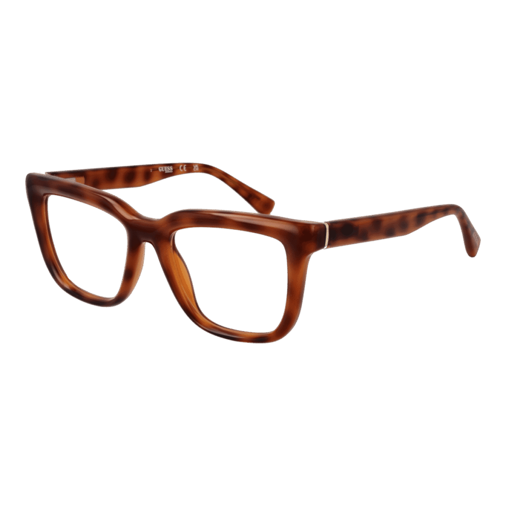 Рамки за очила Guess GU50151 52053 в кафява рамка — изглед отпред
