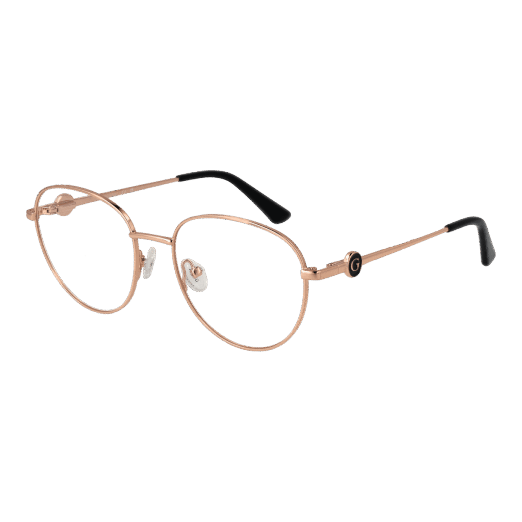 Рамки за очила Guess GU2756 53028 в розово злато рамка — изглед отпред