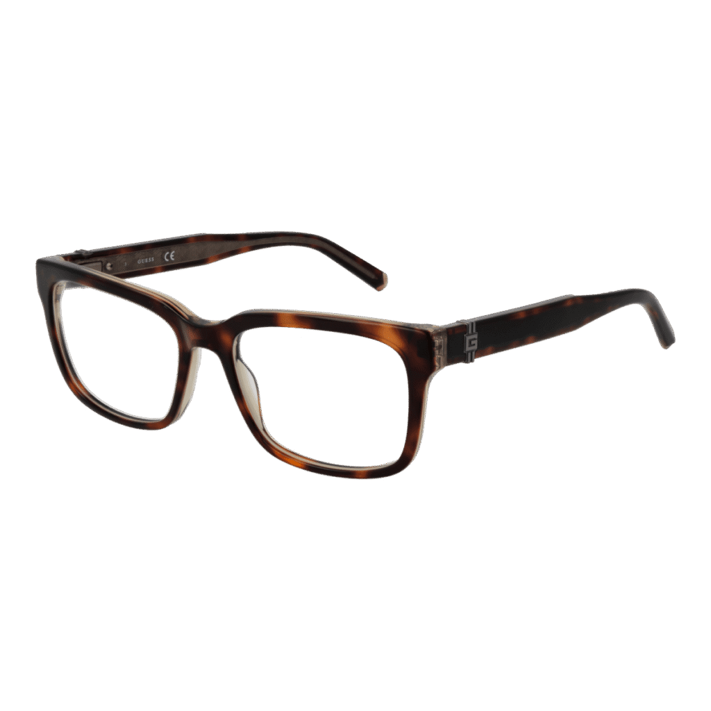 Рамки за очила Guess GU50084 54052 в кафява рамка — изглед отпред