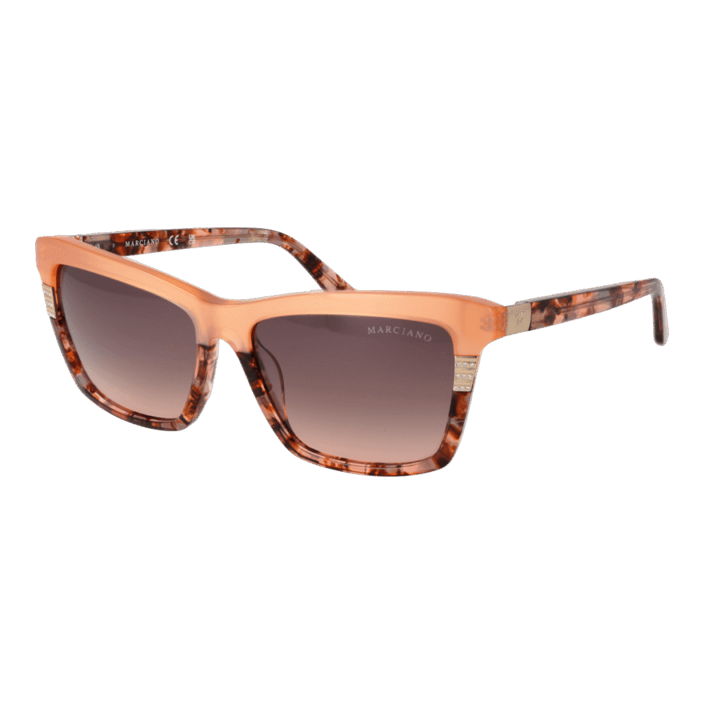 Слънчеви очила Marciano by Guess GM00010 5744F в оранжева рамка — изглед отпред