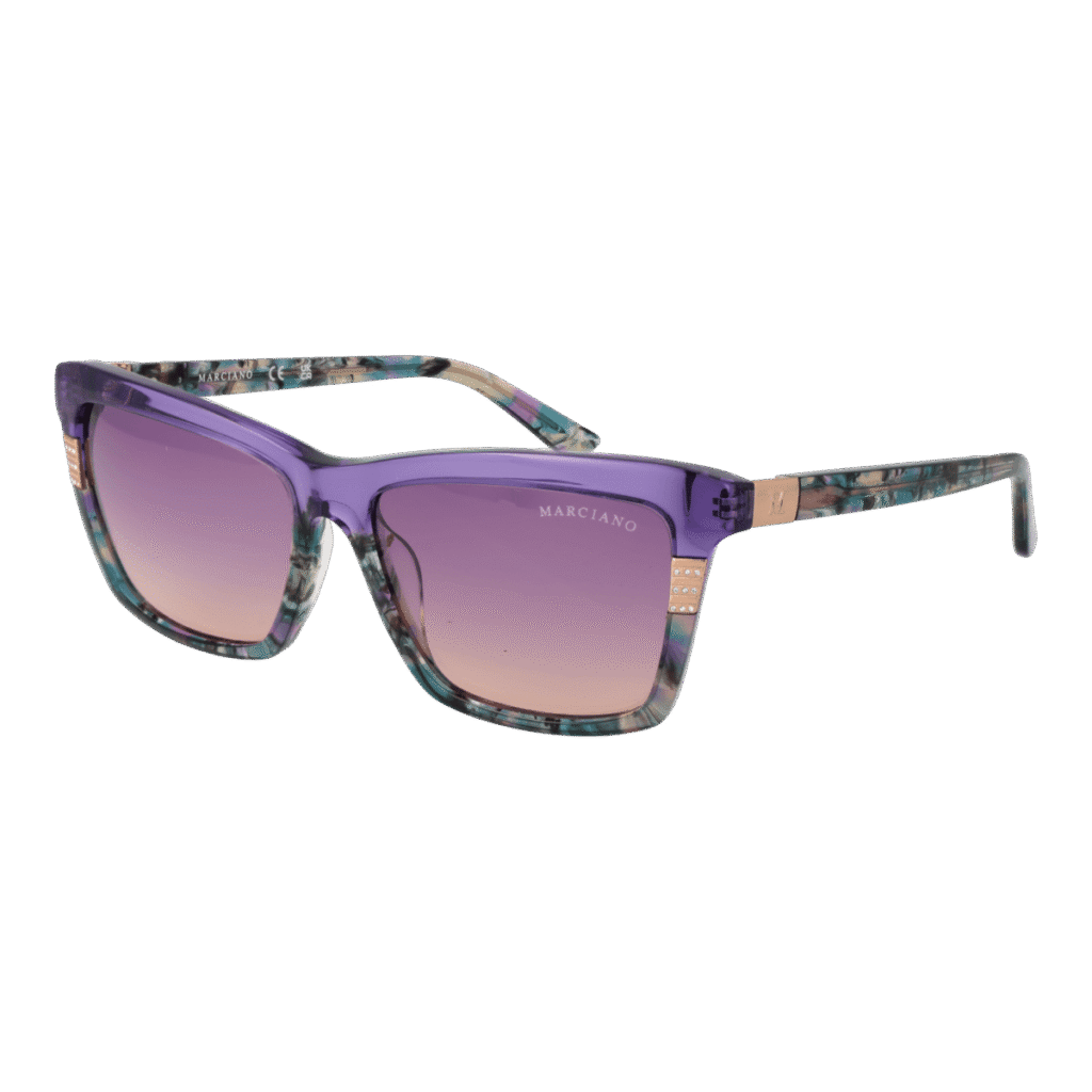 Слънчеви очила Marciano by Guess GM00010 5781Z в лилав рамка — изглед отпред