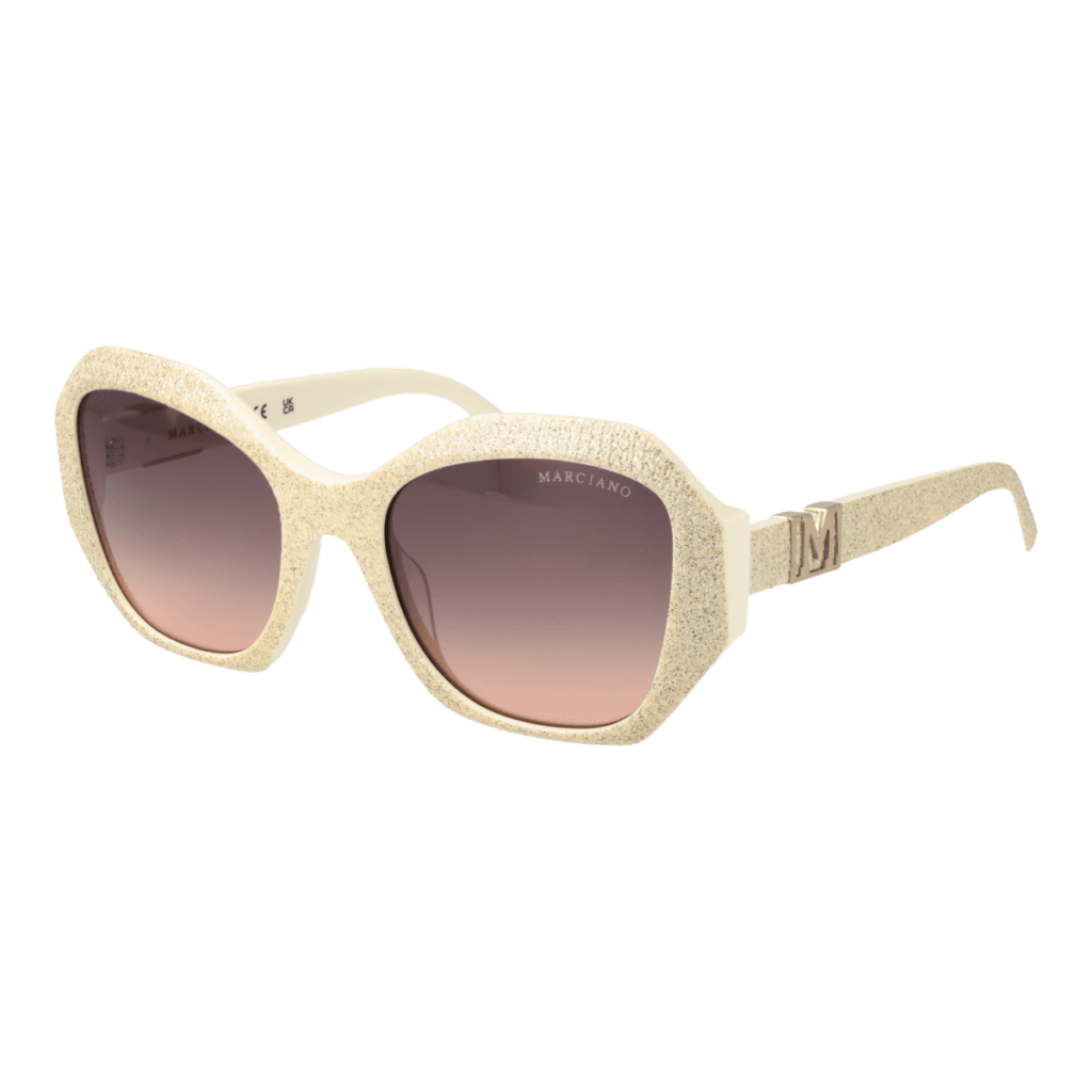 Слънчеви очила Marciano by Guess GM00007 5425F в крем рамка — изглед отпред