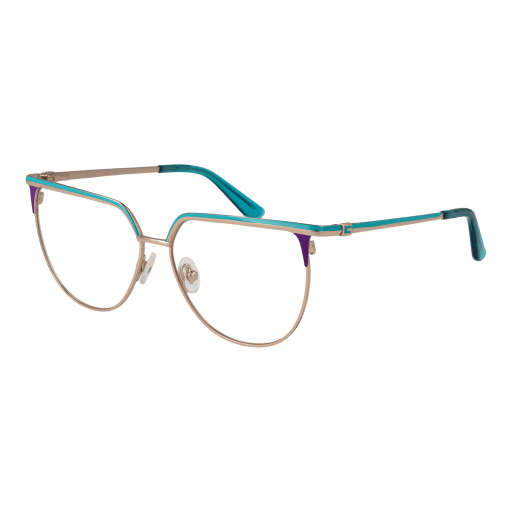 Рамки за очила Guess GU50147 54033 в тюркоаз рамка — изглед отпред