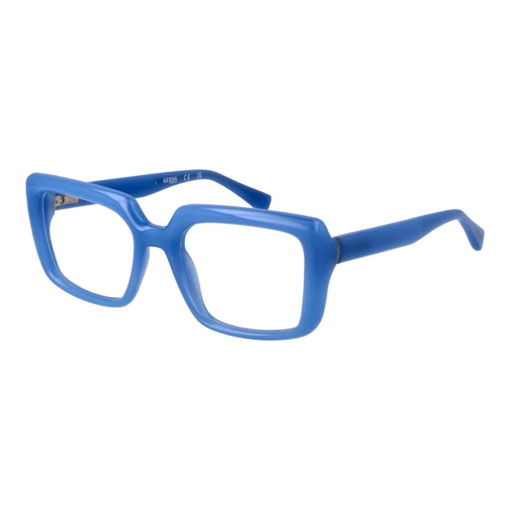 Рамки за очила Guess GU50152 53084 в синя рамка — изглед отпред