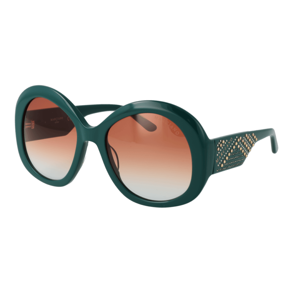 Слънчеви очила Marciano by Guess GM00015 5498F в тюркоаз рамка — изглед отпред