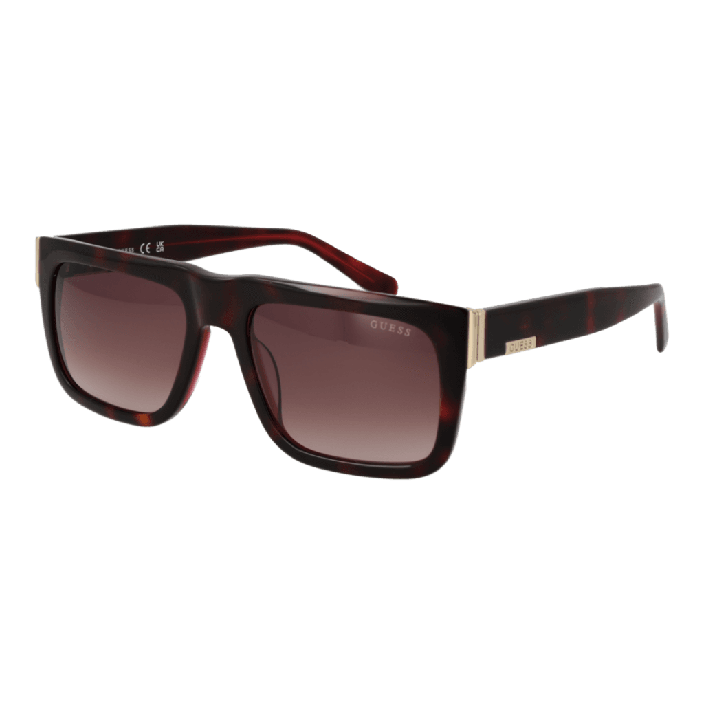 Слънчеви очила Guess GU00171 5456F в кафява рамка — изглед отпред