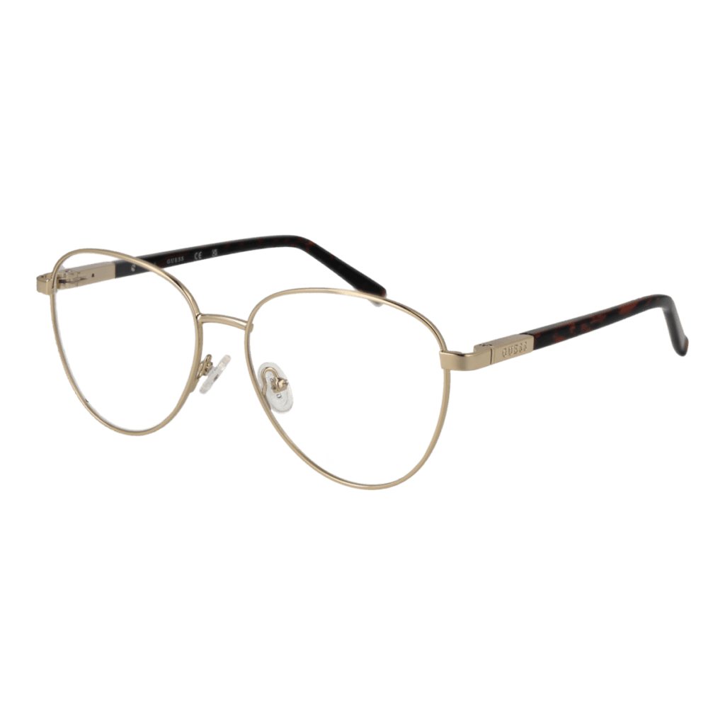 Рамки за очила Guess GU3037 53052 в златиста рамка — изглед отпред