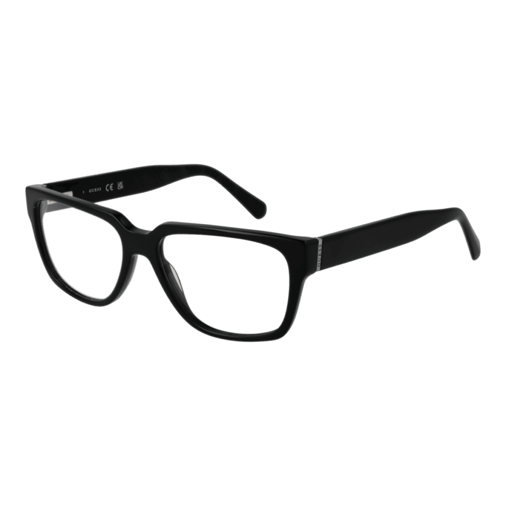 Рамки за очила Guess GU50150 55001 в черна рамка — изглед отпред