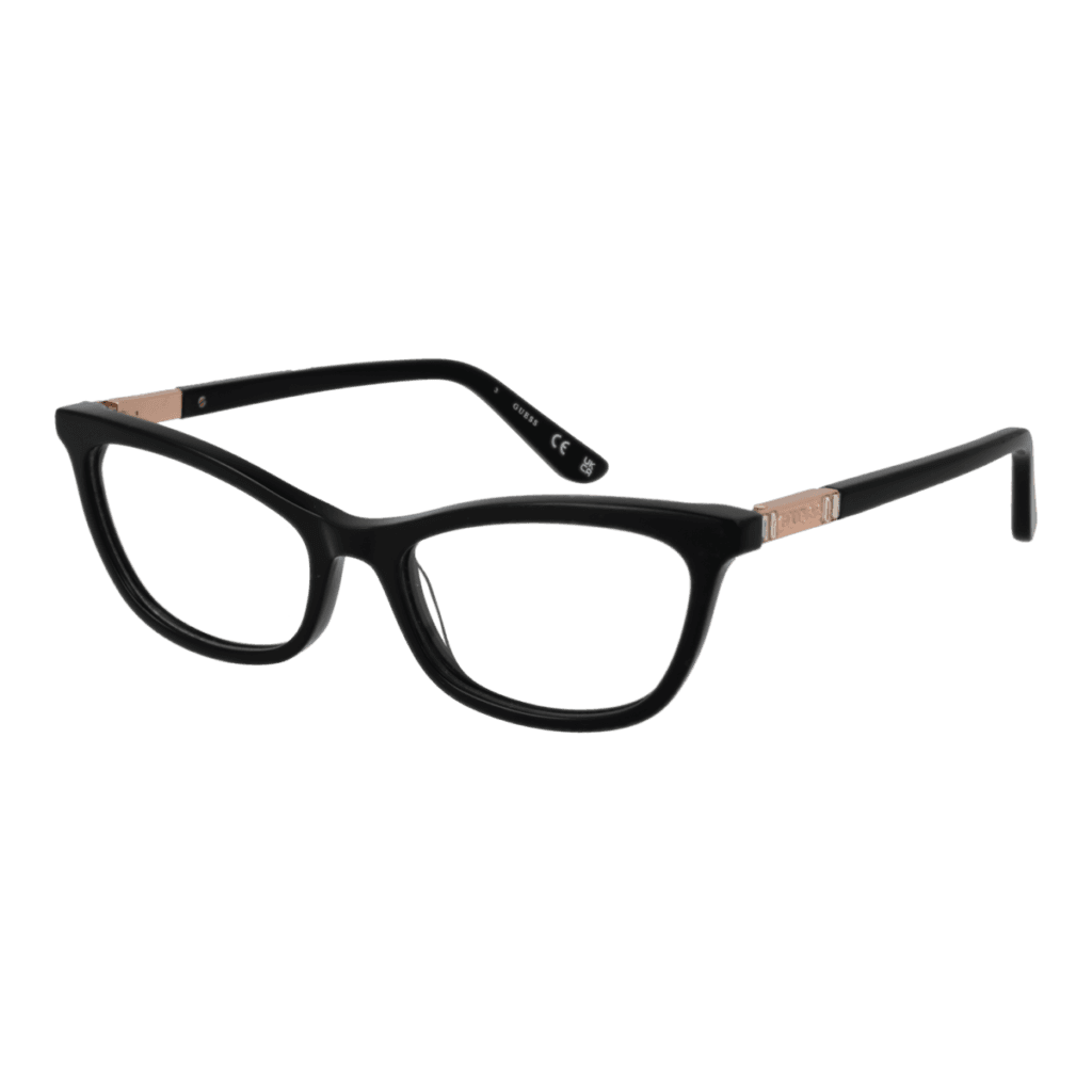 Рамки за очила Guess GU50198 52001 в черна рамка — изглед отпред
