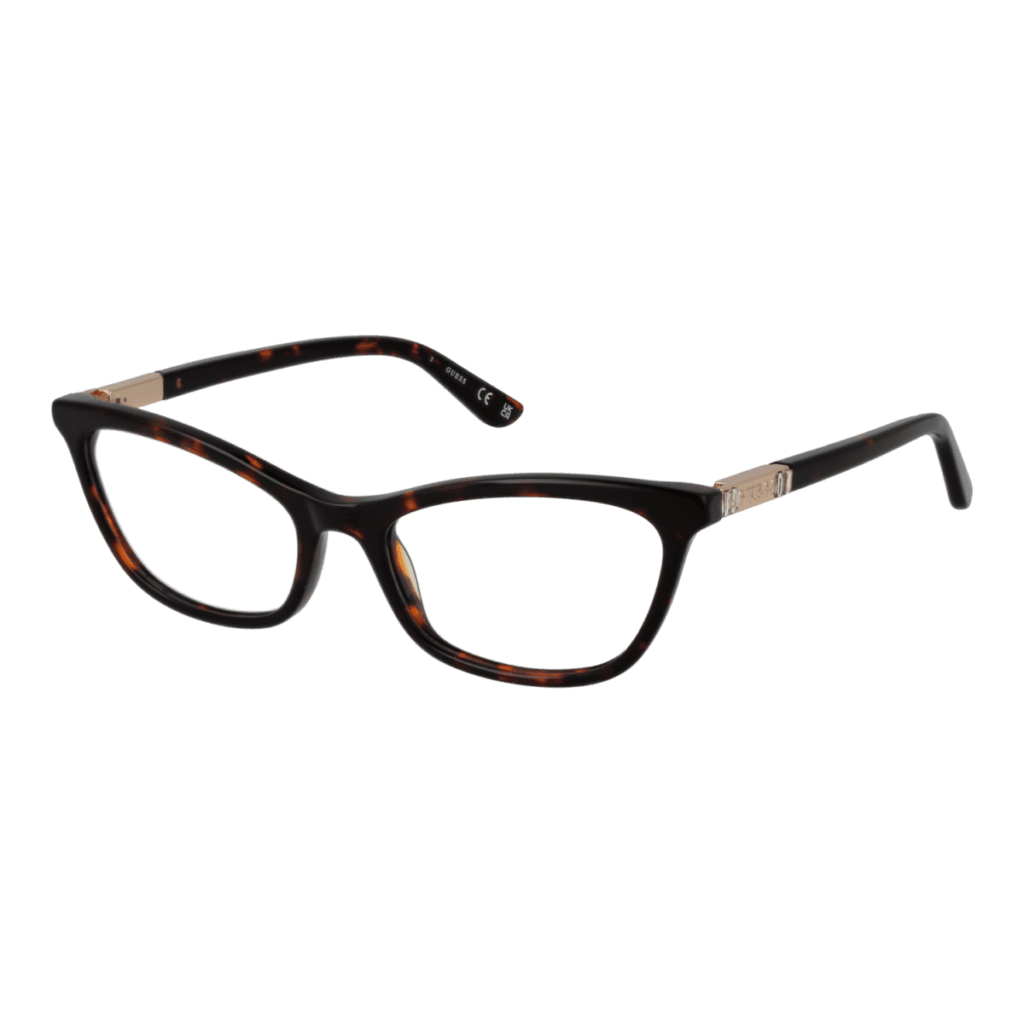 Рамки за очила Guess GU50198 52052 в кафява рамка — изглед отпред