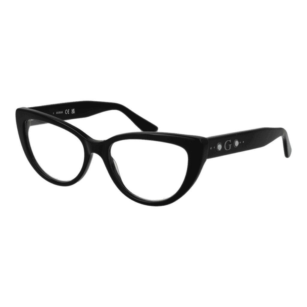 Рамки за очила Guess GU50175 52001 в черна рамка — изглед отпред