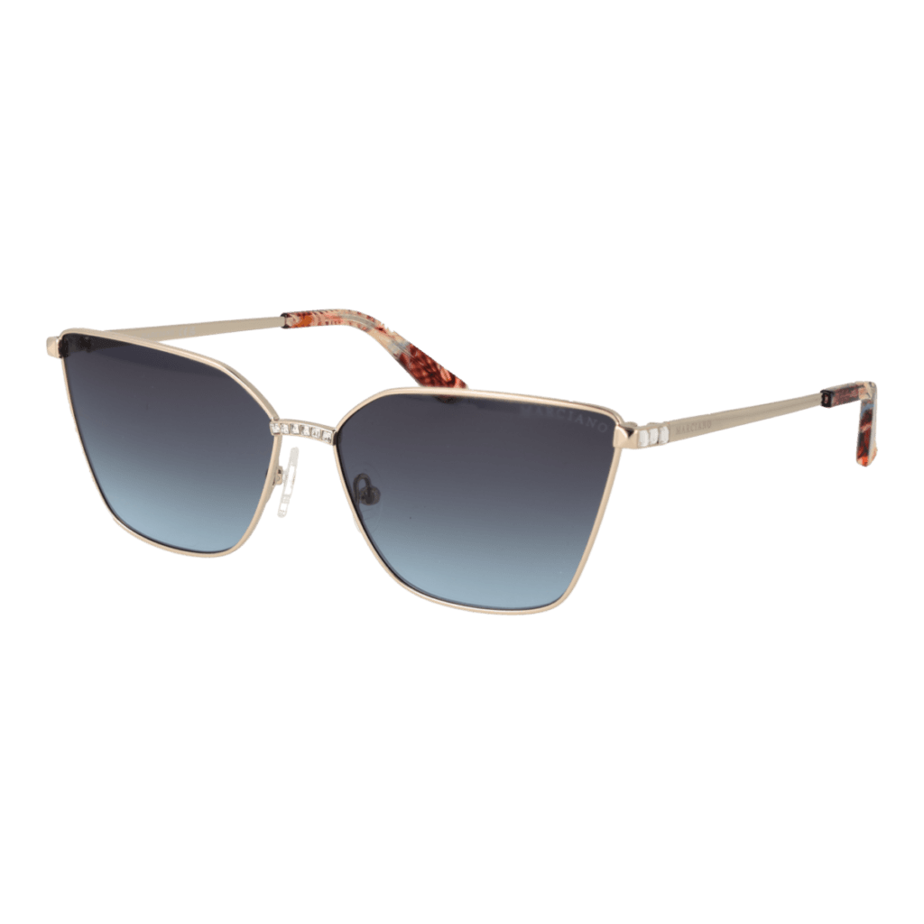 Слънчеви очила Marciano by Guess GM00023 6033W в златиста рамка — изглед отпред