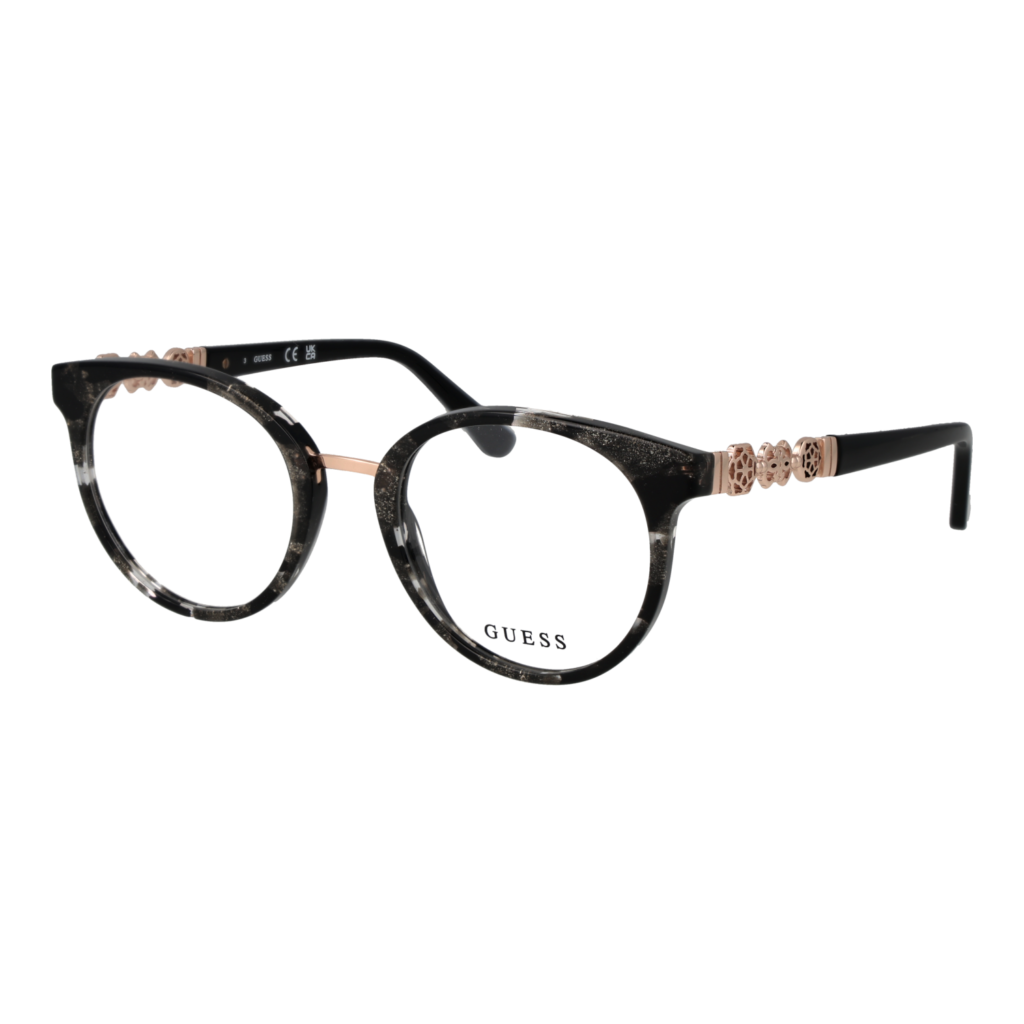 Рамки за очила Guess GU2834 50005 в черна рамка — изглед отпред