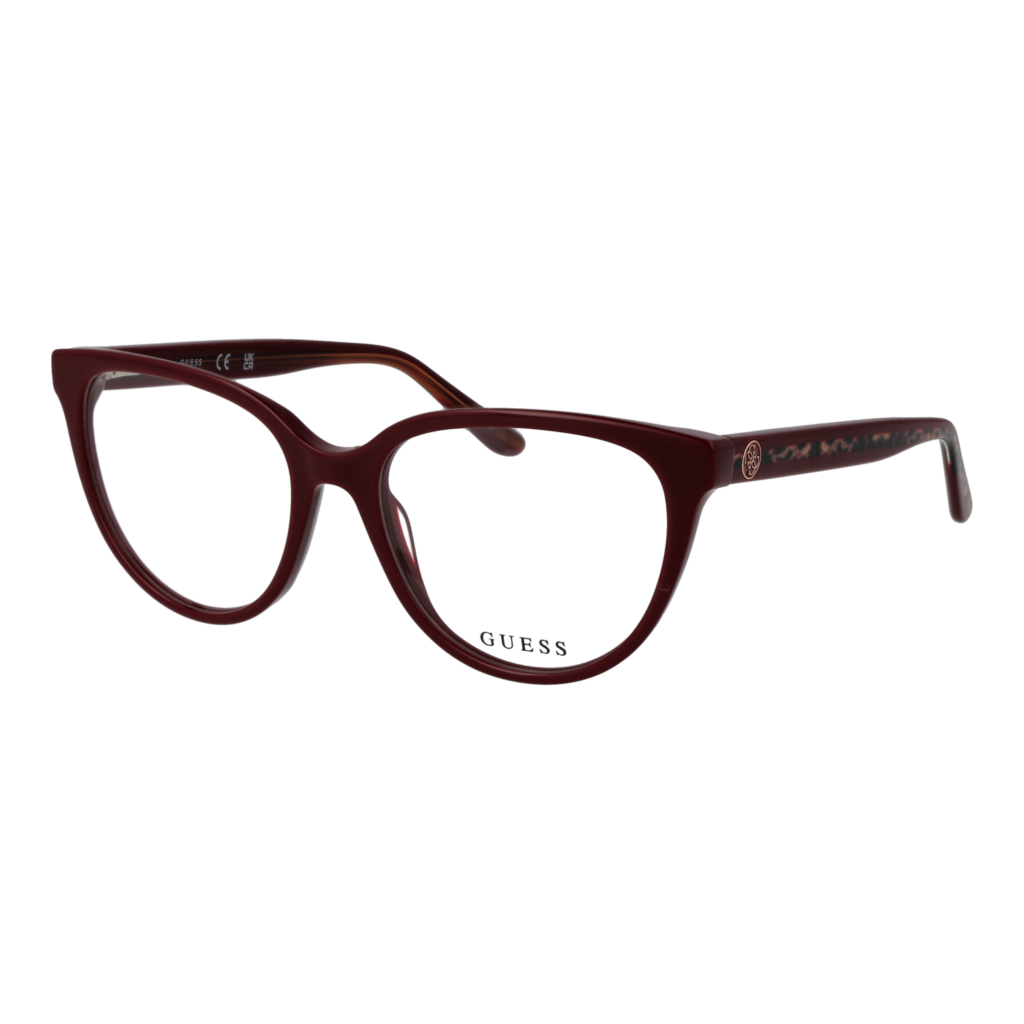 Рамки за очила Guess GU2872 54069 в бордо рамка — изглед отпред
