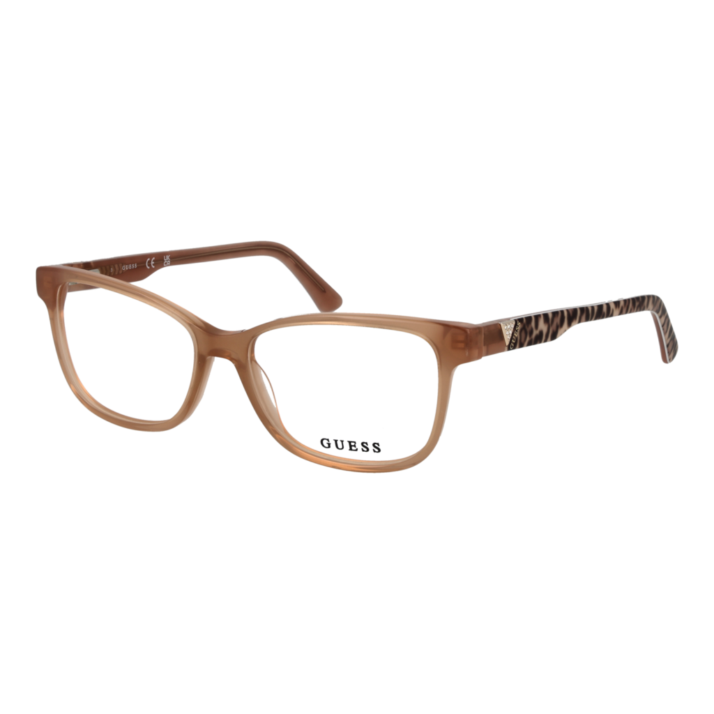 Рамки за очила Guess GU2943 52057 в бежова рамка — изглед отпред