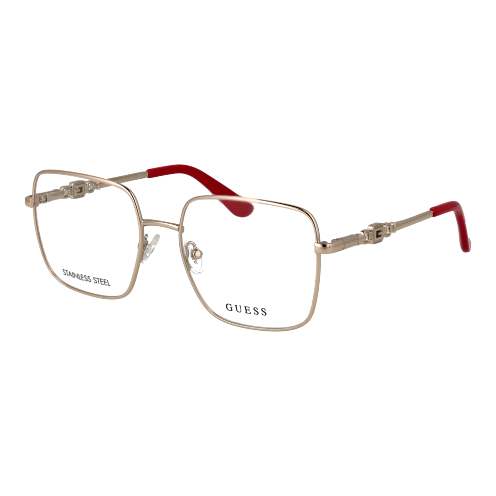 Рамки за очила Guess GU2953 53032 в златиста рамка — изглед отпред