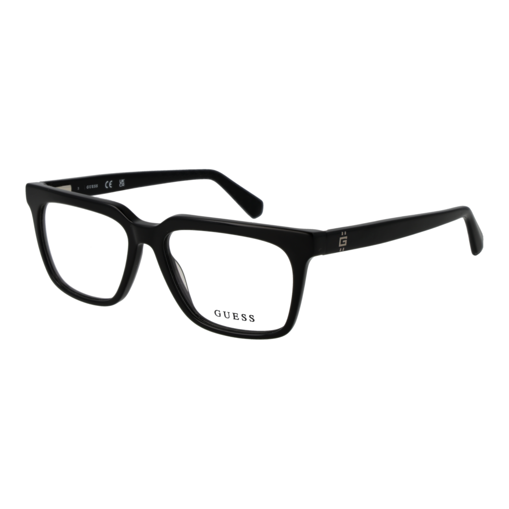 Рамки за очила Guess GU50133 53001 в черна рамка — изглед отпред