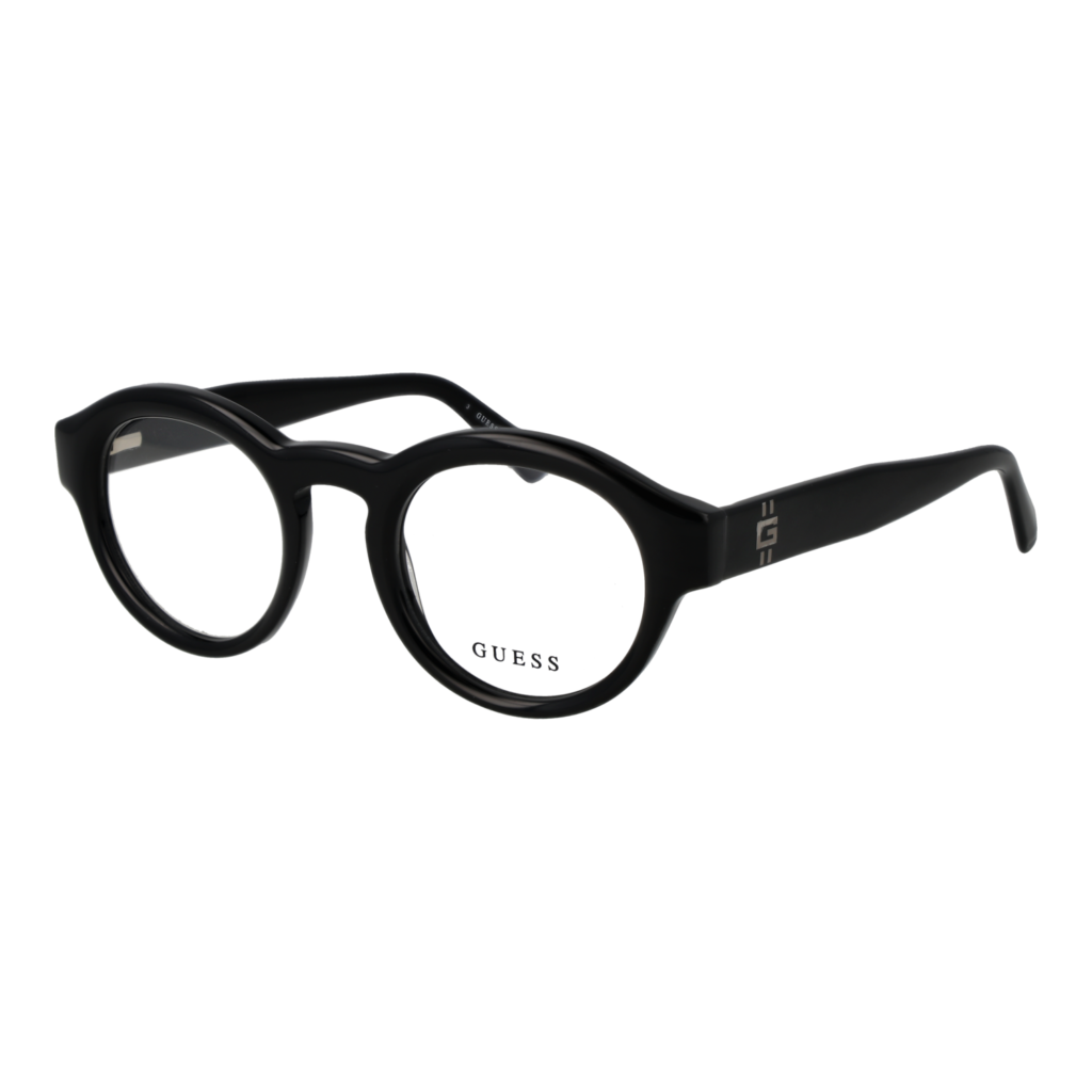 Рамки за очила Guess GU50237 47001 в черна рамка — изглед отпред