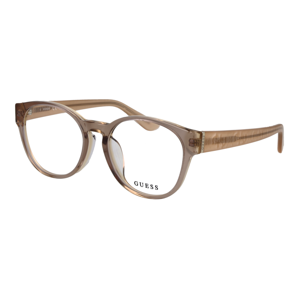 Рамки за очила Guess GU50254-D 52045 в кафява рамка — изглед отпред