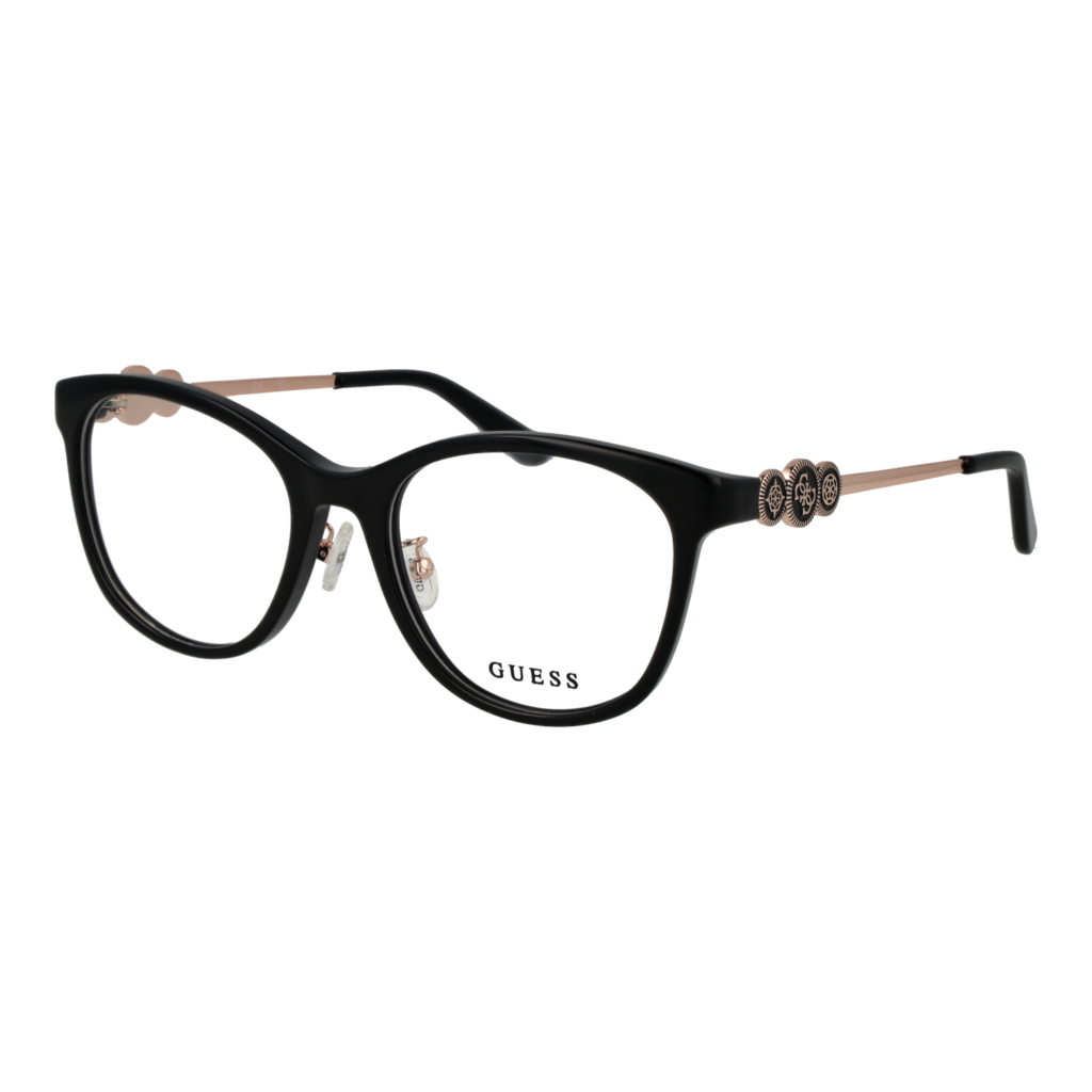 Рамки за очила Guess GU50255-D 52001 в черна рамка — изглед отпред
